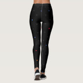 Leggings Motifs de coeur arménien (Dos)