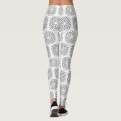 Leggings Motifs de défilement de styles classiques  (Dos)