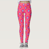 Leggings Motifs de diamant (Devant)
