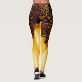 Leggings Motifs de fleurs (Dos)