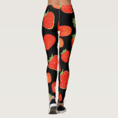 Leggings Motifs de fraises (Dos)