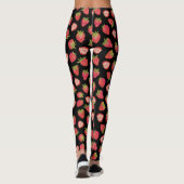 Leggings Motifs de fraises d'été (Dos)
