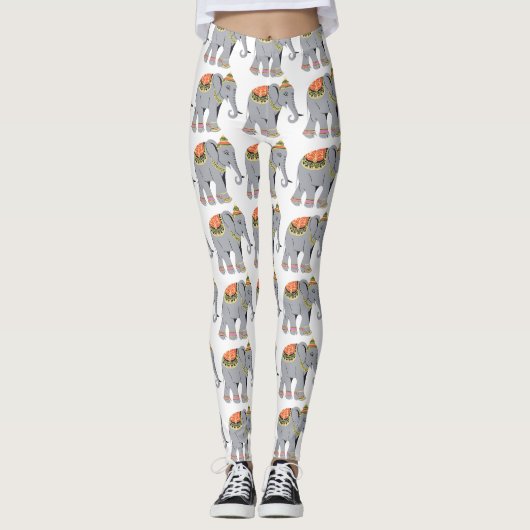 Leggings Motifs de la bataille de Thaïlande (Devant)