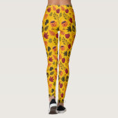 Leggings Motifs de la Coupe Apple Leaf (Dos)