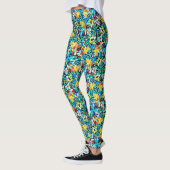 Leggings Motifs de la fête pétale (Gauche)