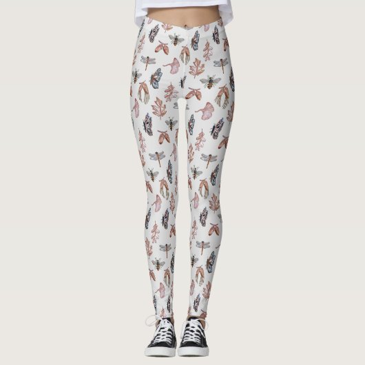 Leggings Motifs de la nature (Devant)