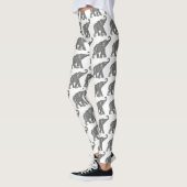 Leggings Motifs de la tribu ethnique Aztec (Gauche)