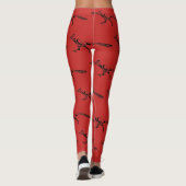 Leggings Motifs de la tribu Roadrunner (Dos)