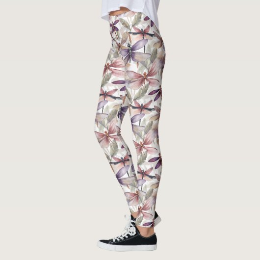 Leggings Motifs de libellules (Gauche)