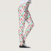 Leggings Motifs de monstres drôles colorés mignons (Droite)