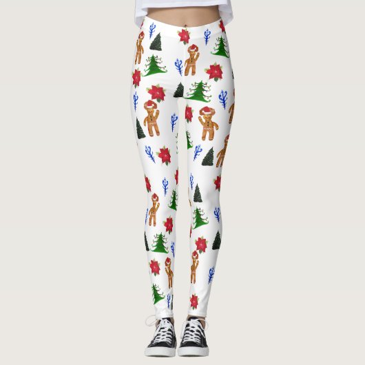Leggings Motifs de Noël (Devant)