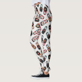 Leggings Motifs de poupée d'imbrication (Gauche)