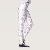 Leggings Motifs de snowflake (Droite)