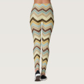 Leggings Motifs de tonalité Terre (Dos)