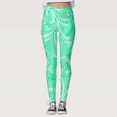 Leggings Motifs de verdure (Devant)