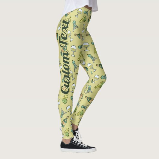 Leggings Motifs de vin blanc (Droite)