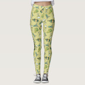 Leggings Motifs de vin blanc (Devant)