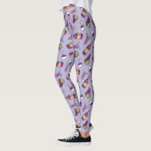 Leggings Motifs de vin rouge (Gauche)