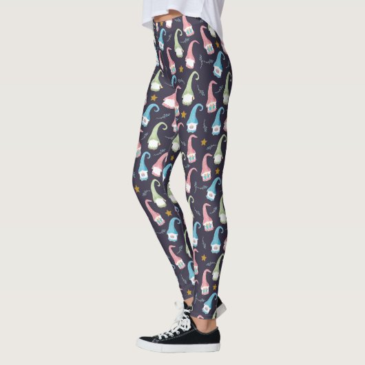 Leggings Motifs des Gnomes suédois modernes (Gauche)