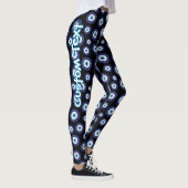 Leggings Motifs des yeux mal grecs (Droite)