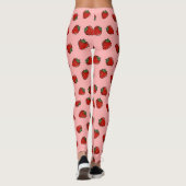 Leggings Motifs d'icônes fraises (Dos)