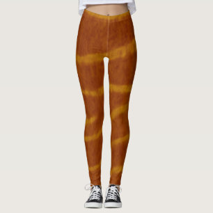 Leggings Motifs d'impression de tigres