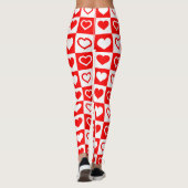 Leggings Motifs du coeur (Dos)
