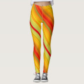Leggings Motifs du concepteur à rayures multicolor (Devant)
