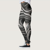 LEGGINGS "MOTIFS DYNAMIC MOIRÉ" (Gauche)