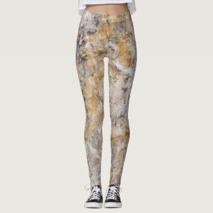 Leggings Motifs en pierre de granit