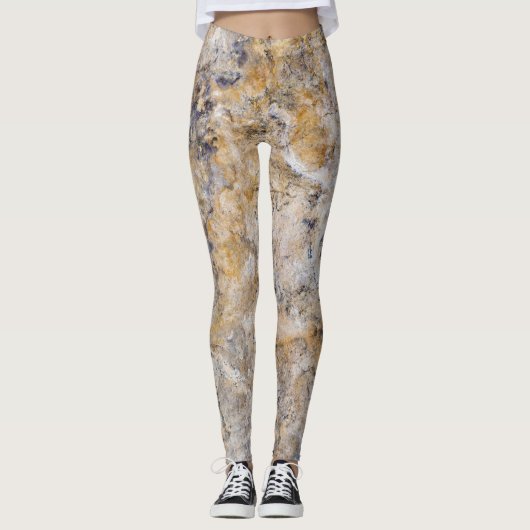 Leggings Motifs en pierre de granit (Devant)