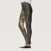 Leggings Motifs en pierre de granit (Gauche)