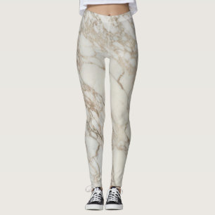Leggings Motifs en pierre de marbre