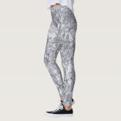 Leggings Motifs en pierre de marbre (Gauche)