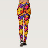 Leggings Motifs en verre d'Halloween (Dos)