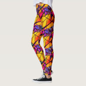 Leggings Motifs en verre d'Halloween (Gauche)