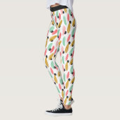Leggings Motifs Feuilles Tropical (Gauche)