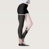 Leggings Motifs Floraux & Chat (Droite)
