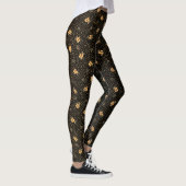 Leggings Motifs Gold Black Clover (Droite)