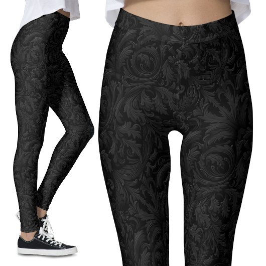 Leggings Motifs gothiques vintages - Nostalgie got