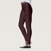Leggings Motifs gothiques vintages - Nostalgie got (Gauche)