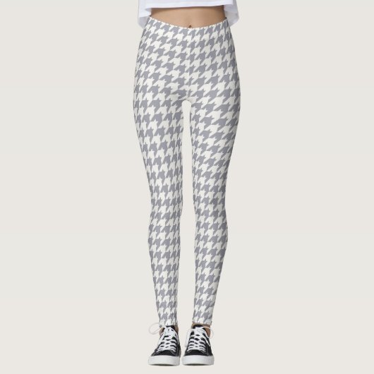 Leggings Motifs gris classique (Devant)