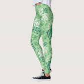 Leggings Motifs irlandais pour la Saint Patrick (Gauche)