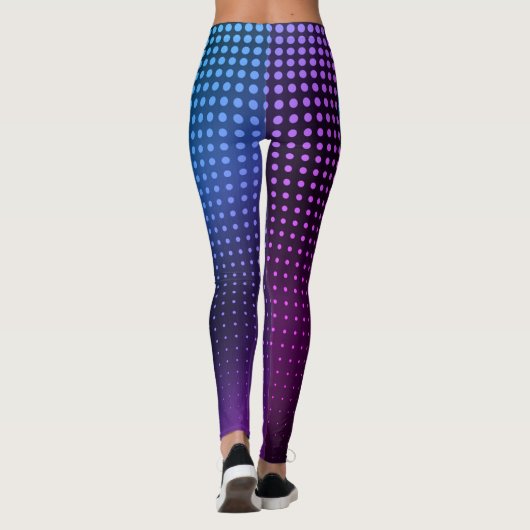 Leggings Motifs métalliques (Dos)