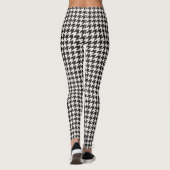 Leggings Motifs noirs noirs classiques (Dos)
