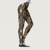 Leggings Motifs noirs simples et élégants (Droite)