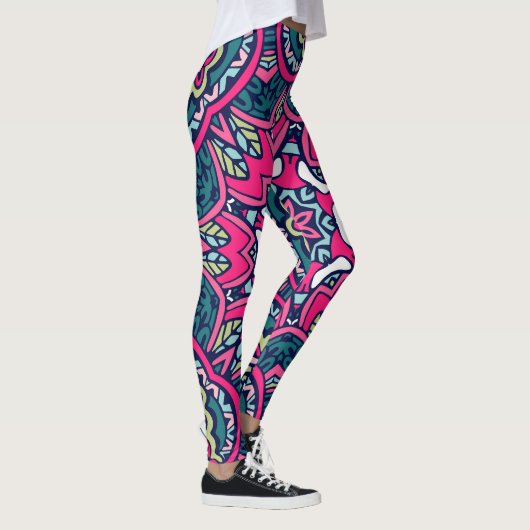 Leggings Motifs Red Scrapbook (Droite)