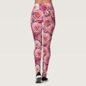 leggings motifs roses (Dos)