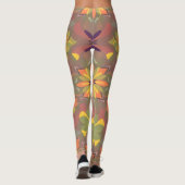 Leggings Motifs sans soudure - Doux Color Dig (Dos)