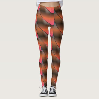 Leggings motifs tendance tout-en-impression